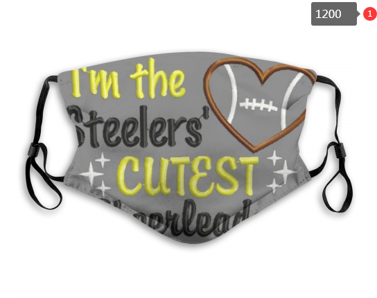 NFL Pittsburgh Steelers #18 Dust mask with filter